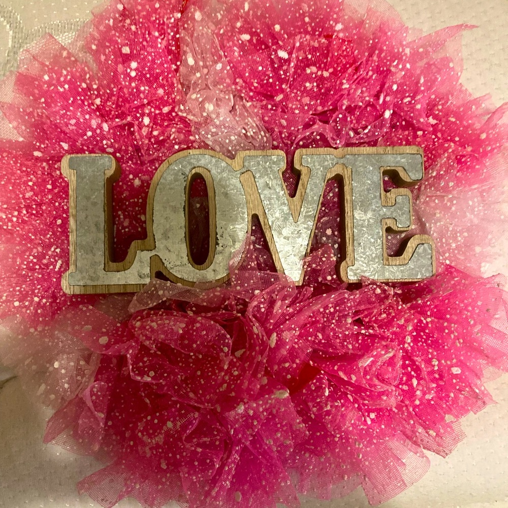Valentines wreath